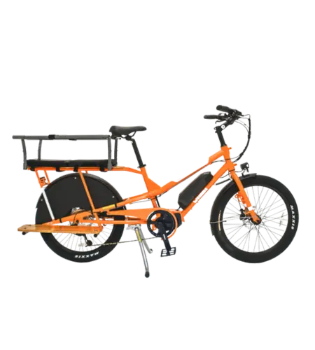 vélo cargo électrique longtail yuba kombi e5